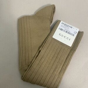Gucci men’s knee-high socks